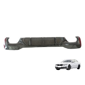 bmw 5 series g30 g38 m5 style rear bumper diffuser 2018+