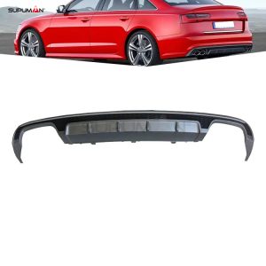 audi a6 s6 rear diffuser 2016-2018