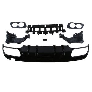 Mercedes Benz c class w205 AMG 43 rear bumper diffuser kit 2019+