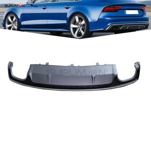 audi a7 standard s7 style rear diffuser 2016-2018