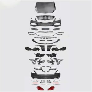 Mercedes Benz s class w221 upgrade to w222 Maybach body kit 2006-2013